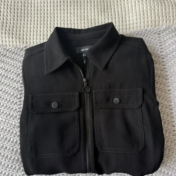 ME+EM Black Jumpsuit (Like New Size 4) - Picture 13 of 16